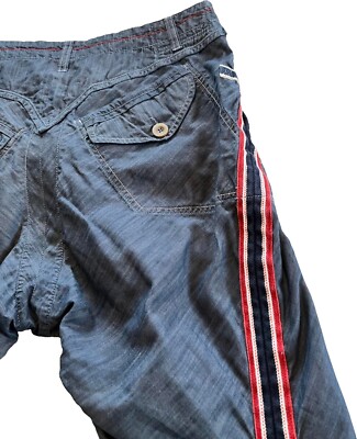 Pantalon à Laçage Girbaud Taille 36 - Blanc Mixte Femme/Homme - Occasion Très Bon État