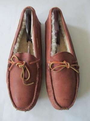 sherpa lined moccasins