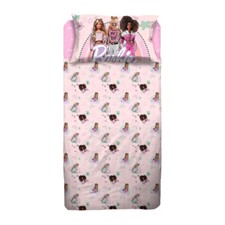 Completo lenzuola Barbie and Friends per letto Singolo J771