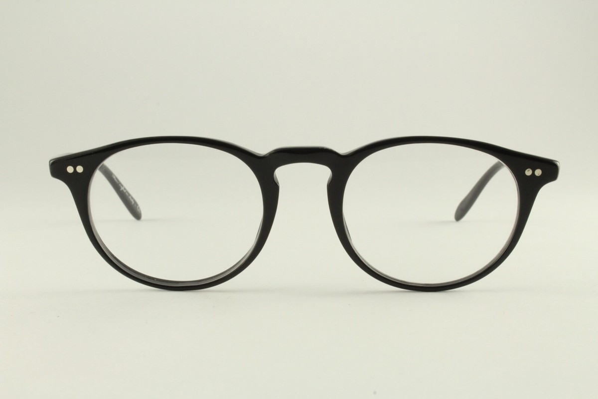 Authentic Oliver Peoples 5004 1005 Riley R BK Black 45mm