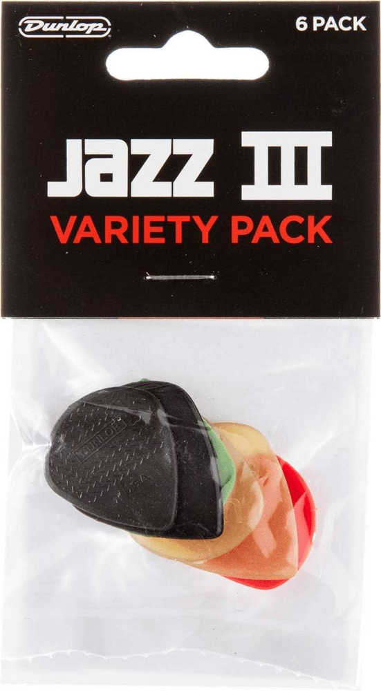 Jim Dunlop 12-Pack Guitar Picks Mixed Gauge for Acoustic & Electric