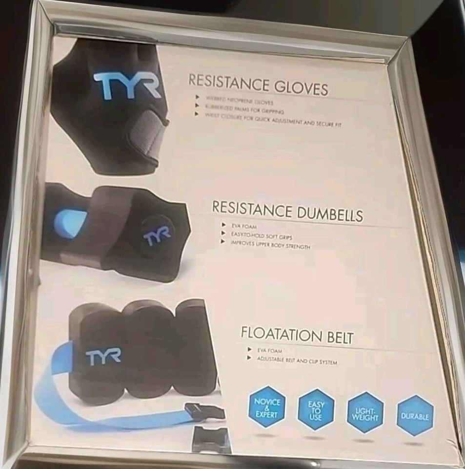 TYR Aquatic Fitness Kit Pool Workout Foam Equipment eBay