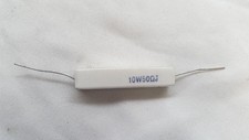 5 PIECES Ceramic Resistor 50 R 10W 50R Ohms 10 watts 10 W USA FREE SHIP