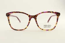 Rare Authentic Kenzo KZ 2320 C04 Violet Tortoise 52mm Glasses Frames RX-able