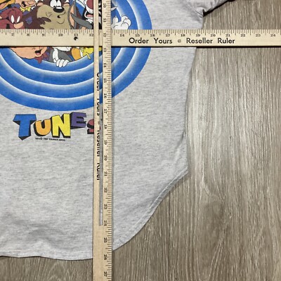 Maillot Baseball Vintage Looney Tunes - Bugs Bunny, Taz, Tweety - Taille M