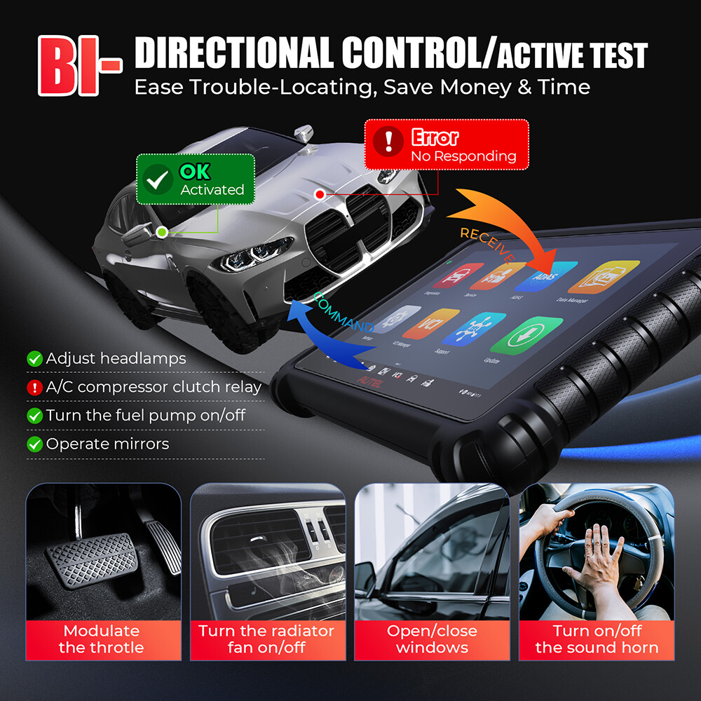 Autel MaxiPRO MP900E KIT Car Diagnostic Scanner Scan Tool ECU Coding