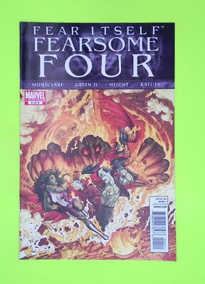 Fear Itself Fearsome Four #4 2011 Marvel Comics 7.0 Comic Book K66-190