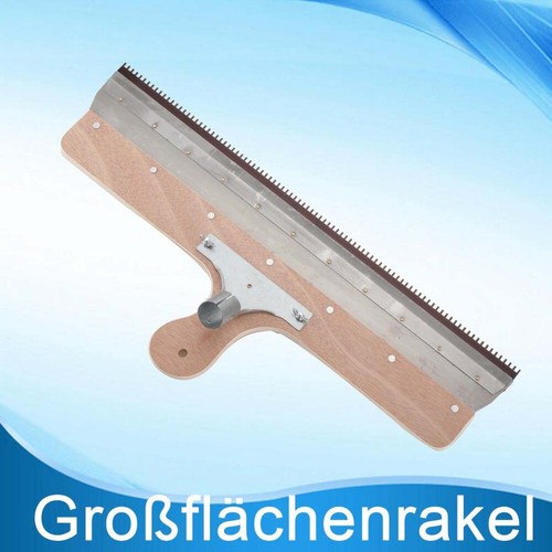 Großflächenrakel gezahnt 560mm Flächenrakel Flächenspachtel Stehrakel Rakel DE - Bild 7 von 15