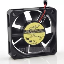 ADDA AD0612MB-D70GL 6015 DC12V 0.11A 6CM 2-Wire Silent Cooling Fan