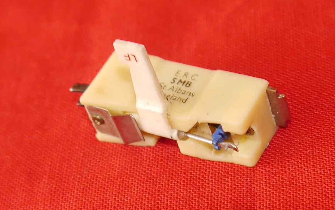 Cartouche ERC SMB d'origine avec tête de lecture et cellule neuve NOS pour vinyle