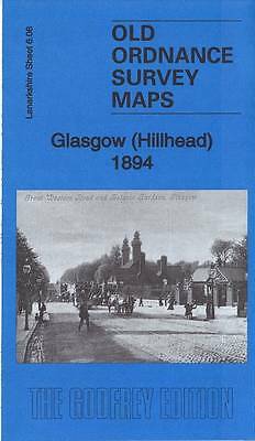 MAP OF Glasgow (Hillhead) 1894: Lanarkshire Sheet 6.06a by Gilbert Bell NEW