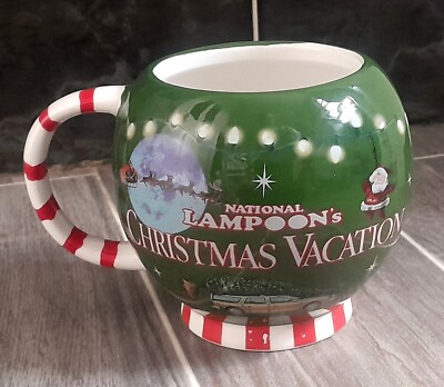 Neu NATIONAL LAMPOON'S CHRISTMAS HOLIDAY Clark Griswold Keramik Kugel Becher/Tasse