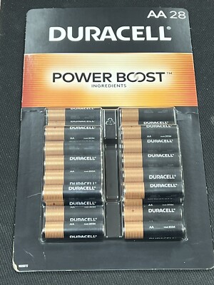 Duracell Coppertop AA Batteries - 28 pk **FRESH STOCK**