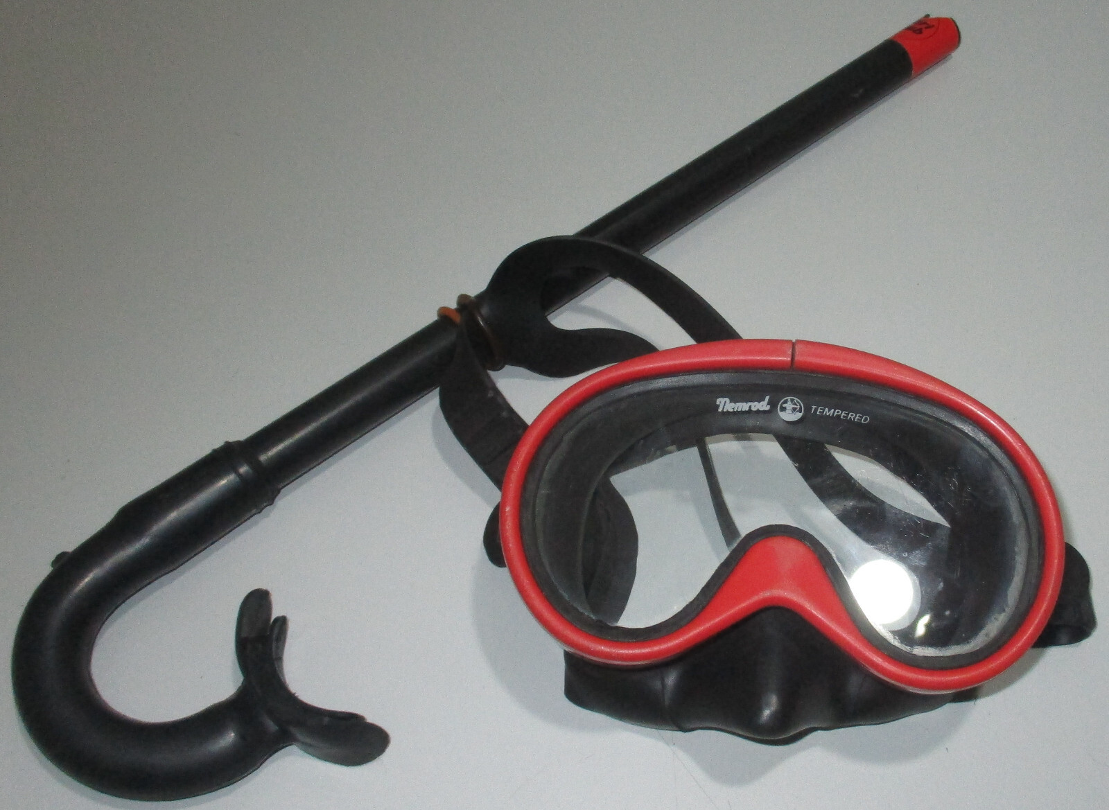 Gafas de submarinismo buceo antiguas años 70 NEMROD mod. MENORCA, made in Spain