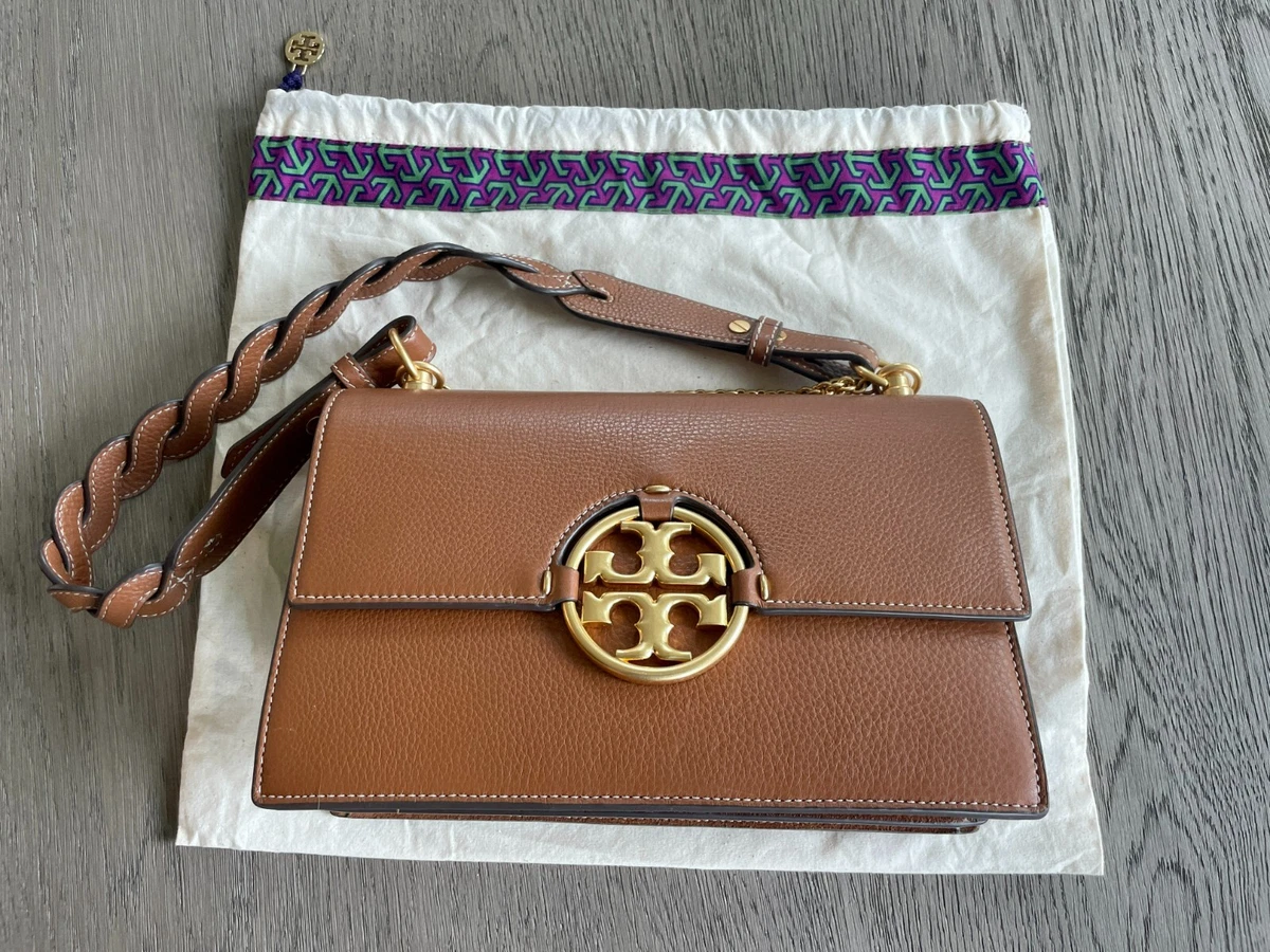 Tory Burch 'miller' Shoulder Bag in Brown