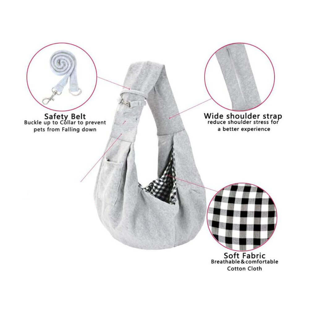 Pet Carrier Shoulder Bag Dog Cat Sling Puppy Tote Pouch Travel Pet Carry Handbag eBay