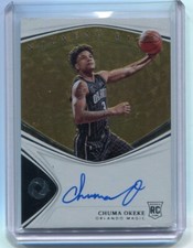 2019-20 Panini Opulence - CHUMA OKEKE - Autograph Rookie - ORLANDO MAGIC #d/49