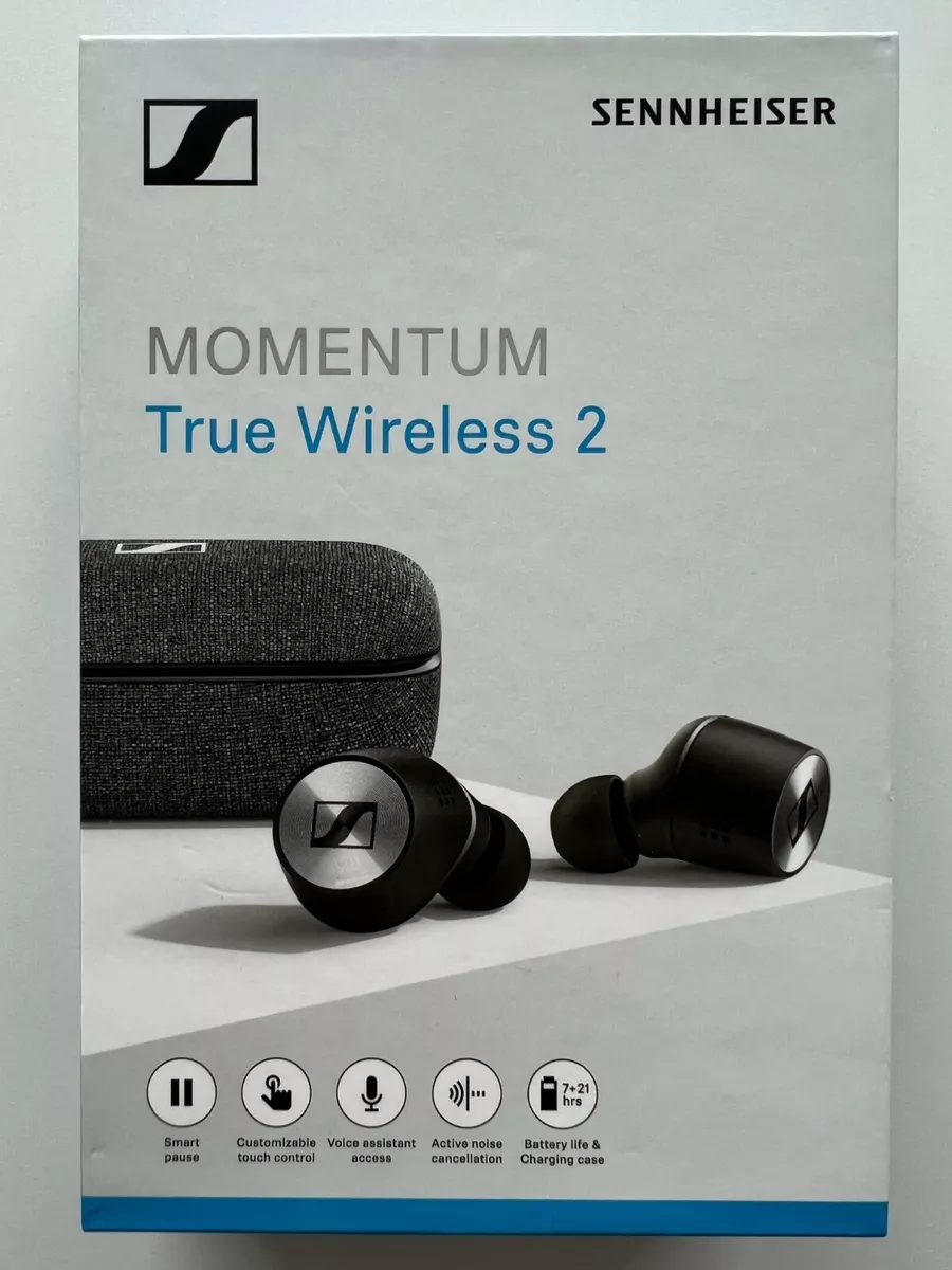 Sennheiser MOMENTUM True Wireless 2 Earbuds Gen 2 - Black (508674