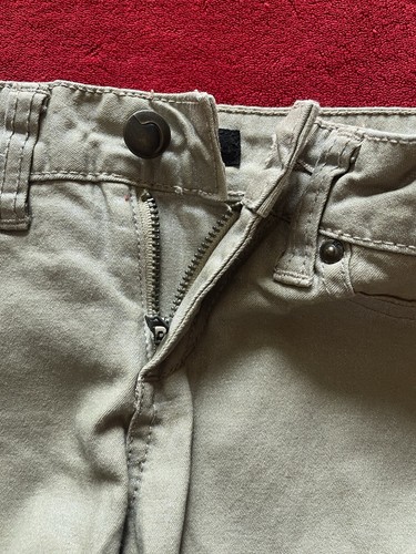 Joe's Jeans Girl's Stretch Gold/Tan Shimmer Sparkly Skinny Jeans Size: 8 - Picture 3 of 8