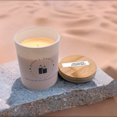 Aydens Candles - Toasted Pumpkin Spice Scented Candle #176