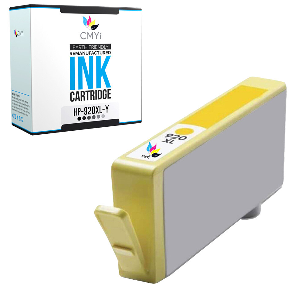 1 PK Yellow Replacement Ink Catridge for HP 920XL 920 XL Cartridges Officejet