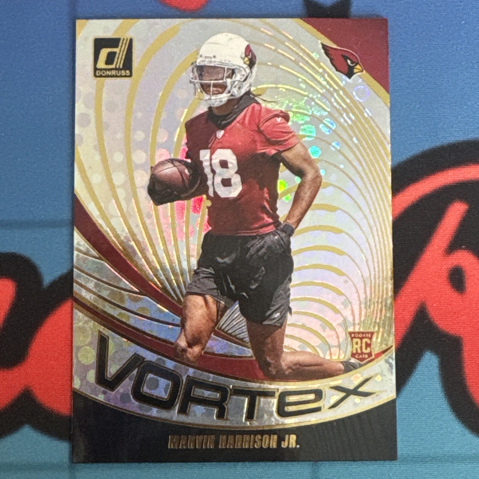 2024 Panini Donruss - Marvin Harrison Jr. Vortex VOR-MHJ