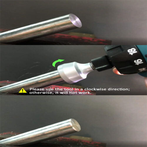 Deburring External Chamfer Tool Drill Bit Hex Shank 1/8"-3/4" Stainless Steel - Picture 8 of 22