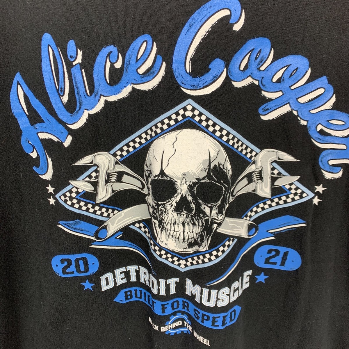 ゆうたろう【80〜90's】 ALICE COOPER rock Tee Alice Cooper Band T-Shirt - Gem