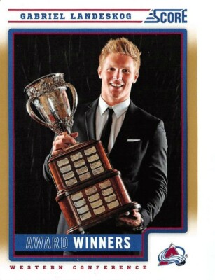 2012-13 Score Gold Rush #494 Gabriel Landeskog AWARD Winner