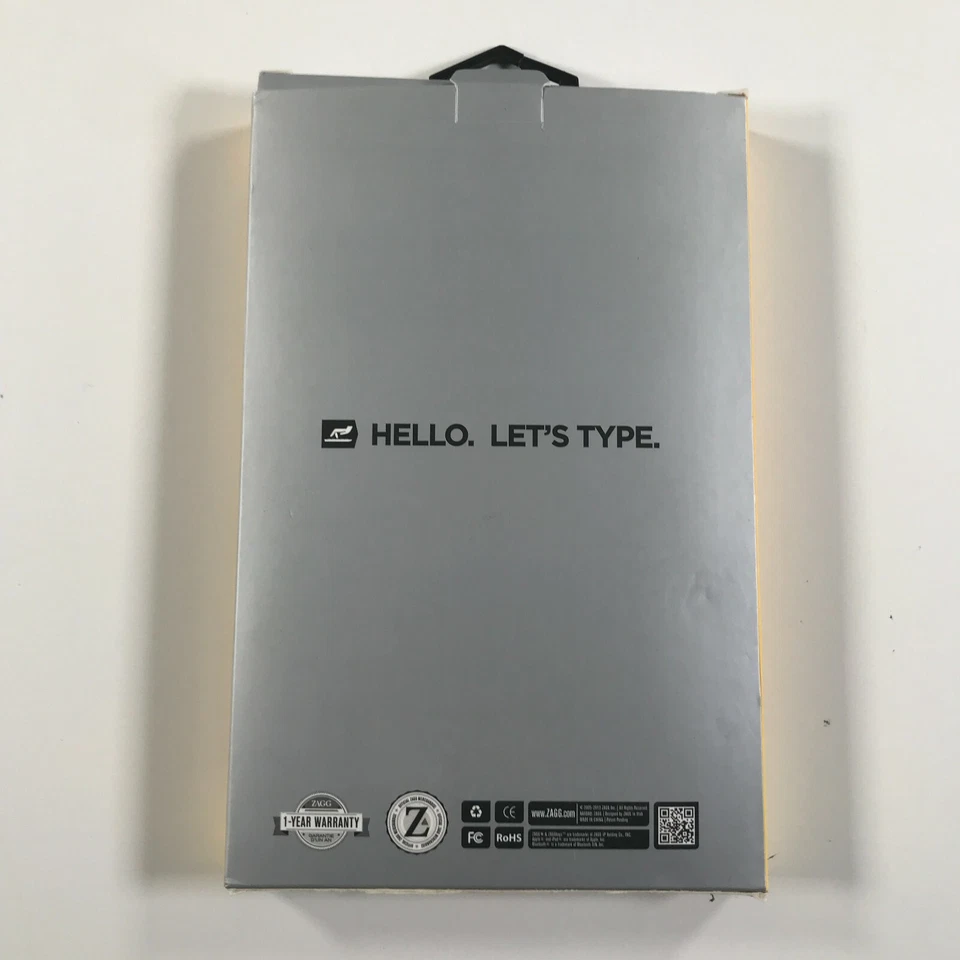 ZAGGkeys Quick Snap Magnetic Keyboard Cover for Apple iPad Mini 1 and 2 - Image 3 of 4