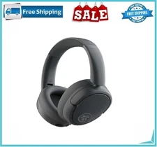 JLab JBuds Lux Active Noise Cancellation Bluetooth Over-Ear Headphones, Graphite