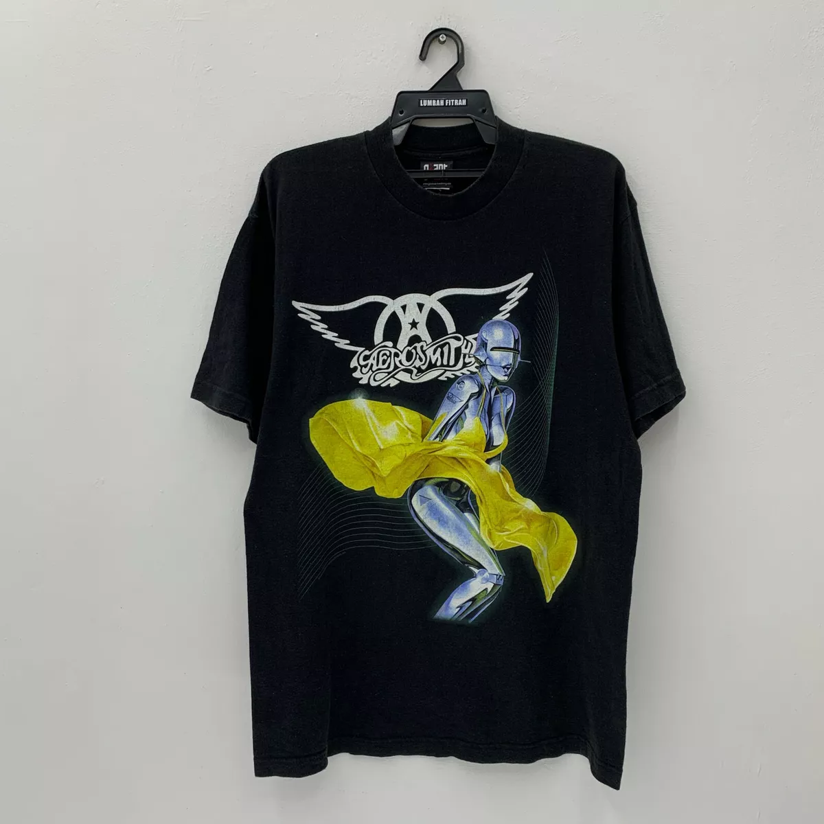 Aerosmith Just Push Play T-shirt Vintage T-Shirt Unisex Reprint Men Women RJT90