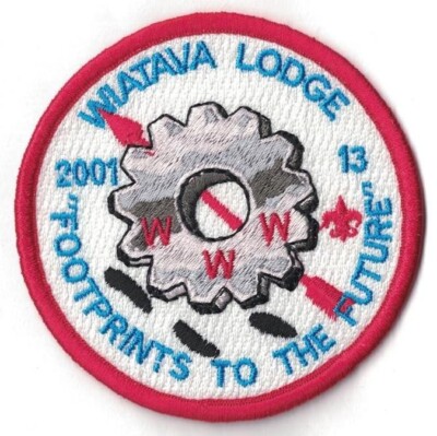 BSA OA Wiatava Lodge 13 2001 Ordeal Fellowship participant patch