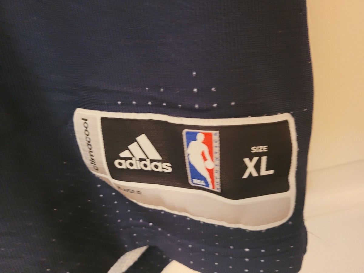 Adidas OKC Oklahoma City Thunder Warm Up Jersey Shirt Short Sleeve