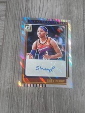 SHEY PEDDY 2025 WNBA DONRUSS AUTOGRAPHED CARD. MERCURY.