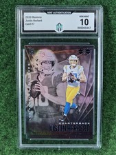 2020 Panini Illusions - Justin Herbert #7 Retail (RC) Chargers Rookie Card. rookie card picture