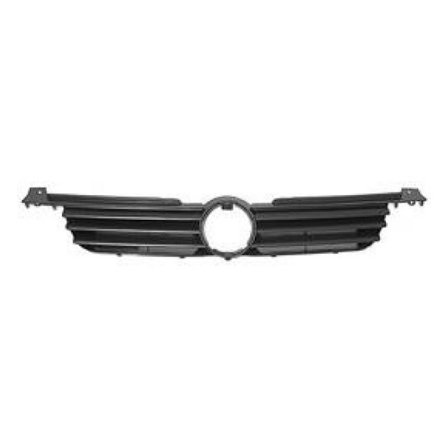 Grille de calandre avant pour Volkswagen Lupo de 1998 à 2005 en ABS noir