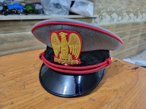 WW2 Italian Duce of Fascism Fascist Military General Officers Visor Cap Repro