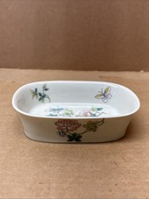 Vintage Cho-Cho San Francisco Takahashi Butterfly and Floral Soap Dish
