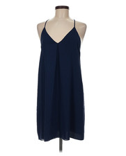 Alice+Olivia Silk Dress, Size XS, Mini, Navy, Good Condition!