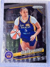 2025 WNBA Panini Swirl Prizm DEARICA HAMBY #39 LA Sparks 🏀 NEW in Protector