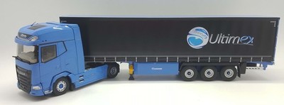 ELIGOR,DAF XG+ 4x2 with 3-axle tarpaulin Tautliner trailer - Transports ULTIM...