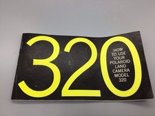 Vintage Polaroid 320 Owners Manual