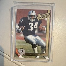1991 Action Packed Bo Jackson #124 Los Angeles Raiders NFL Embossed Card