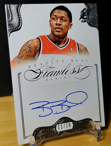2012-13 Bradley Beal Panini Flawless On Card Auto /20 Rookie RC SSP - Picture 3 of 5