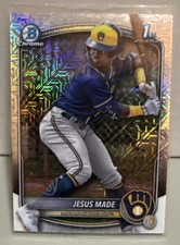 2025 Bowman - Chrome Prospects Jesus Made #BCP-50 Mojo Refractor (RC)