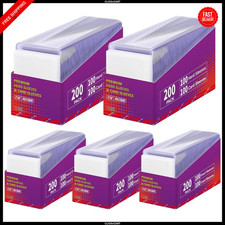 1000 Card Sleeves Top Loaders for Cards 3X4 Baseball Card Protectors Toploaders