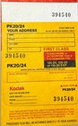 5 Vintag Collectable Kodalux Mailers for Processing ColorSlides PK20/24 exposurs — photo 6