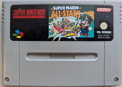 Super Nintendo Super Mario Allstars #SOP 2946 M12