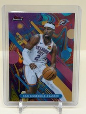 2025-26 Topps Finest - Common Shai Gilgeous-Alexander #66 Oil Spill Refractor